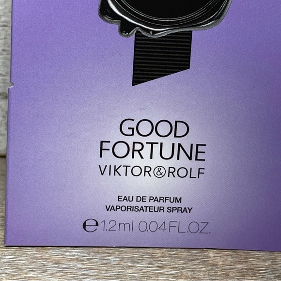 Viktor & Rolf Good Fortune Eau De Parfum Sample Spray Vial 1.2 mL / 0.04 oz New - Picture 4 of 6